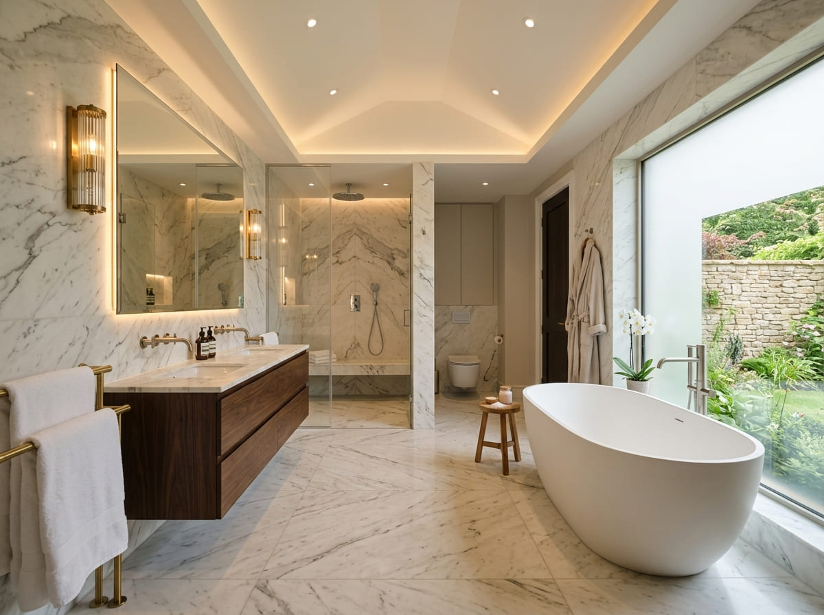 Custom Bathroom Renovation in Aquilla